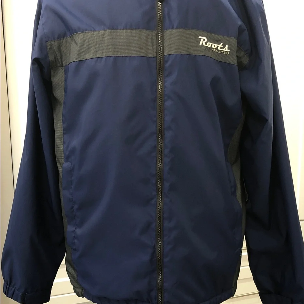 Roots Athletics Retro 90s/2000s Men’s Jacket – Medium Tall (40) 💙🩶 - Picture 4 of 14
